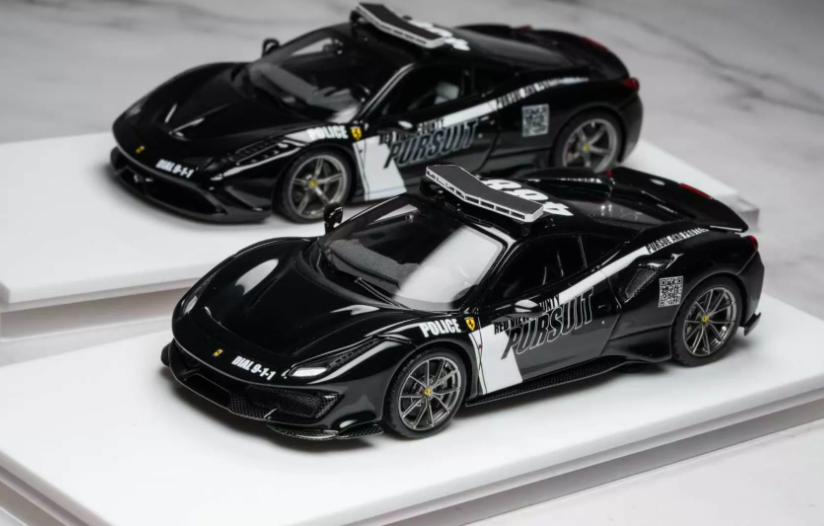 ELA 1/43 Ferrari 488 Pista RCPD Pursuit Police Car Limited 20