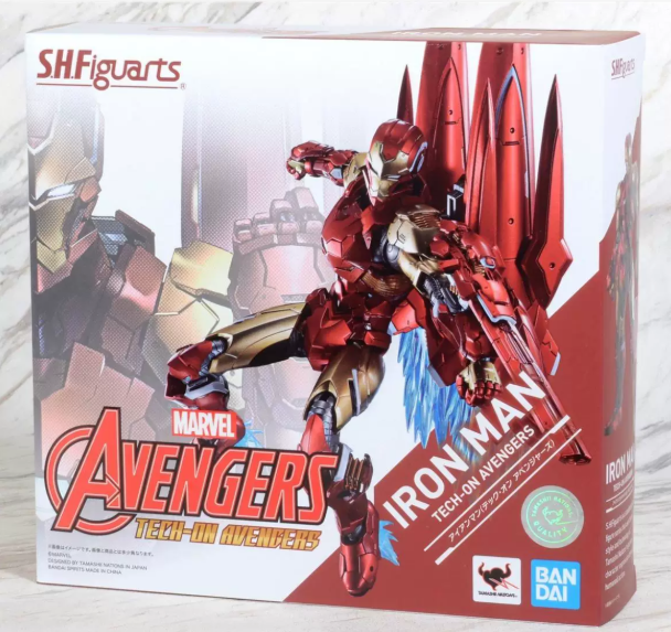Bandai S.H.Figuarts Tech-On Avengers Iron Man Eiichi Shimizu