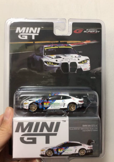 MINI GT 691 BMW M4 GT3 #7 VORWERK 2023 Super GT Series 1/64
