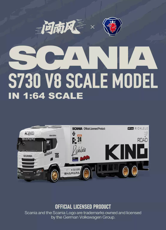Wen Nan Feng 1/64 Scania S730 V8 RC Drift Truck