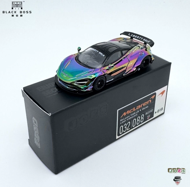 MINI GT 1/64 Joes Work LB-Works McLaren 720S Neo Chrome LE88
