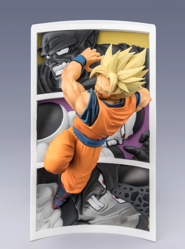 FiguartsZERO Dragon Ball Z Super Saiyan Son Goku Battle Trajectory Figure