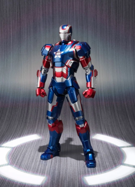 Bandai S.H.Figuarts Iron Patriot  Iron Man 3