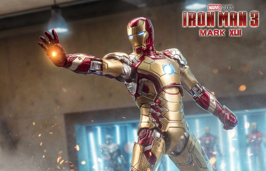 ZD Toys 1/10 Iron Man Mark 42 Prodigal Son Light Up Figure