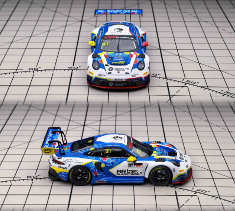 ARbox 1/64 Porsche 911 GT3R Absolute Racing Sepang 2026
