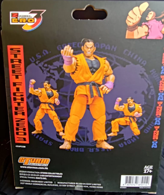 Storm Toys STORM ARENA Street Fighter Zero 3 Dan 1/12 HK Limited