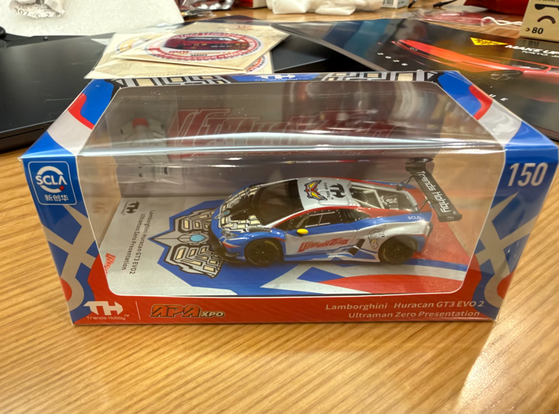 Trends Hobby 1/64 Lamborghini Huracan GT3 EVO2 Ultraman Zero Foshan APA