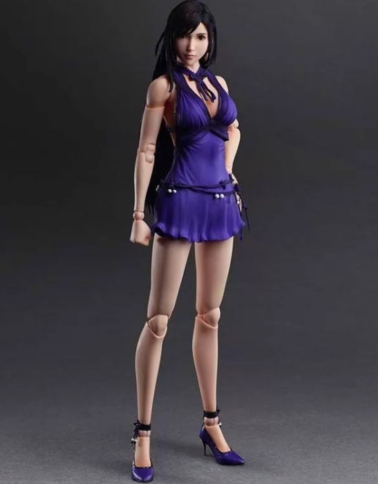 Play Arts Kai Final Fantasy VII Remake Tifa Lockhart Exotic Dress Ver Figure