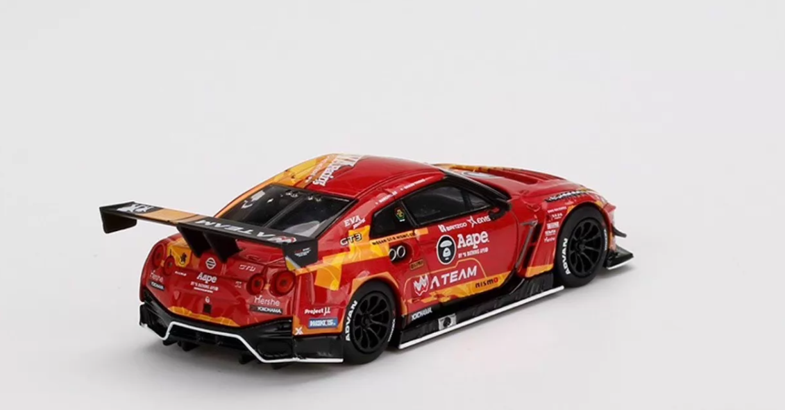 MINI GT 128 EVA Racing x Aape Nissan GT-R R35 Unit-02