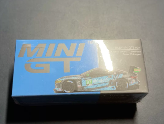 MINIGT 1/64 BMW M4 GT3 #97 Turner Motorsport IMSA Laguna Seca HK Ver.