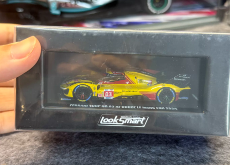 LookSmart 1/64 Ferrari 499P AF Corse No.83 Le Mans 2024
