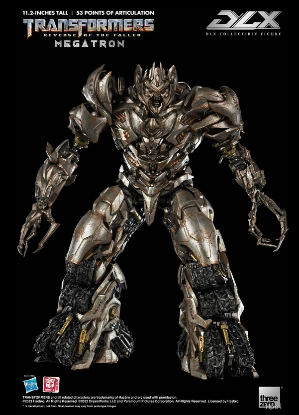 Threezero DLX Transformers Revenge of the Fallen Megatron Figure