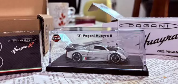 Hot Wheels RLC Exclusive 21 Pagani Huayra R Silver 1/64 Diecast