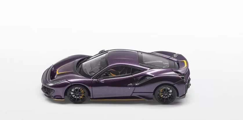 TOC x FuelMe 1/64 Ferrari 488 Pista Viola HK