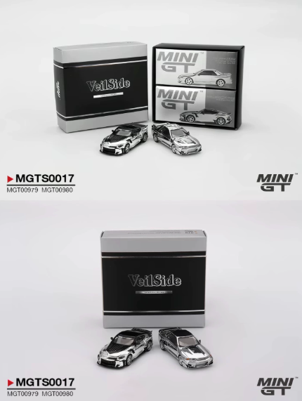 MINI GT MGTS0017 VeilSide Nissan Z FFZ400 R32 Combat 2025 Expo Set
