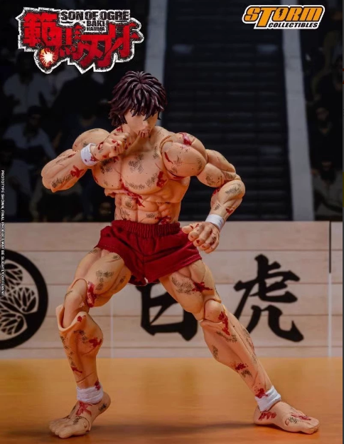 Storm Collectibles 1/12 Baki Hanma Battle Damaged Figure
