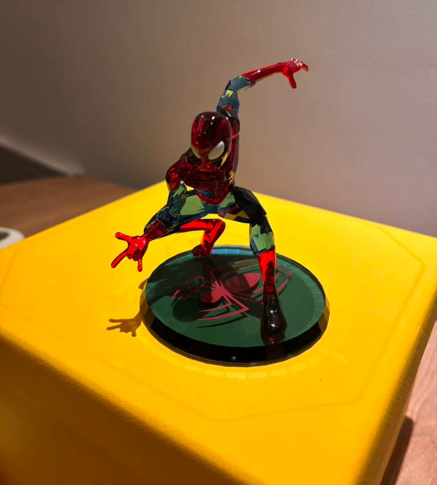 Swarovski Marvel Spider-Man Crystal Figurine 5646410 Collectible