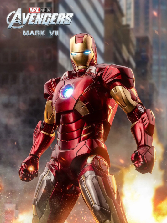 ZD Toys 1/10 Iron Man Mark 7 Standard Action Figure