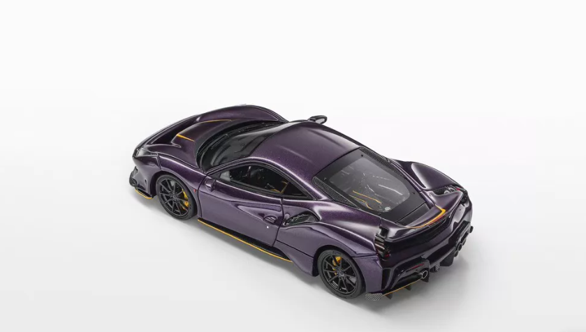 TOC x FuelMe 1/64 Ferrari 488 Pista Viola HK