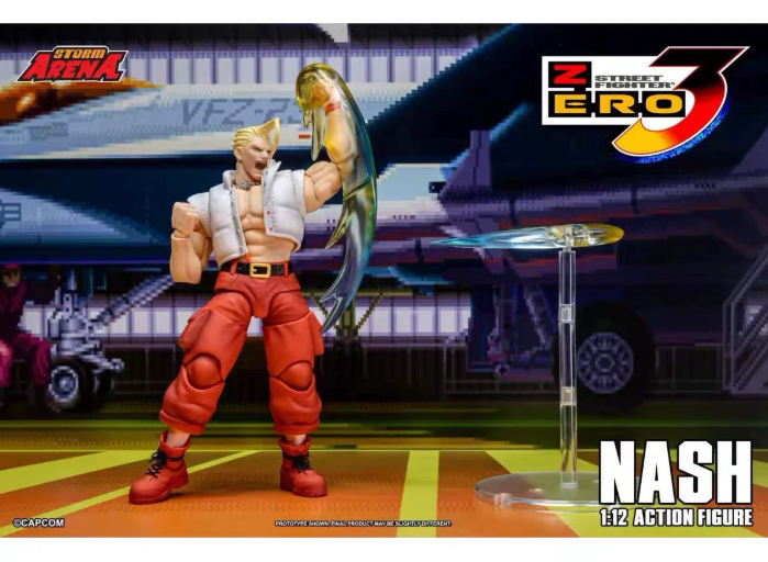 Storm Toys STORM ARENA Street Fighter Zero 3 Nash Red Pants 1/12