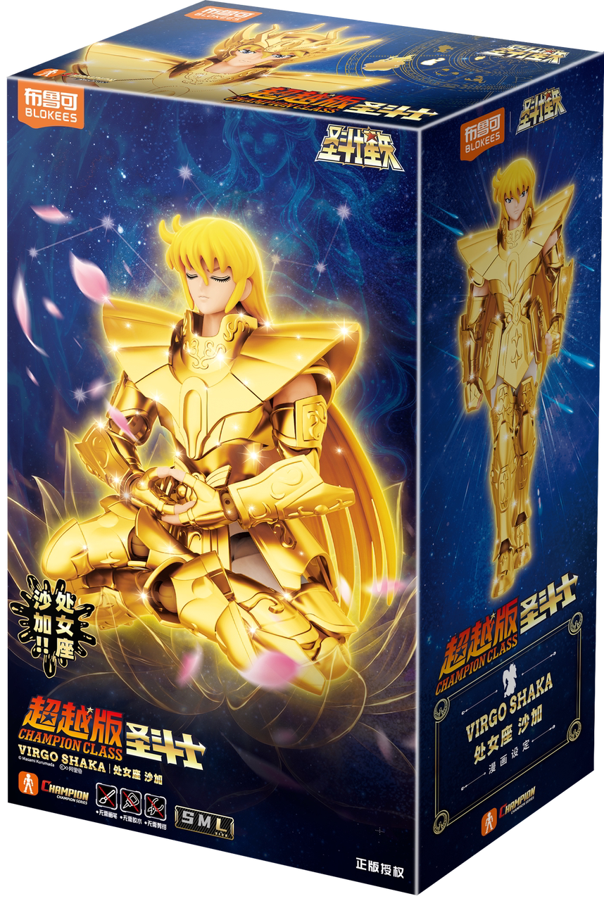 Blokees Saint Seiya Champion Class Virgo Shaka Figure