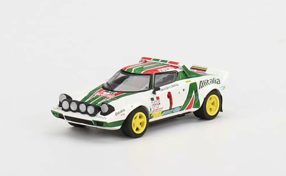 MINI GT 422 Discontinued 1 64 Lancia Stratos HF No1 1977 MonteCarlo Winner
