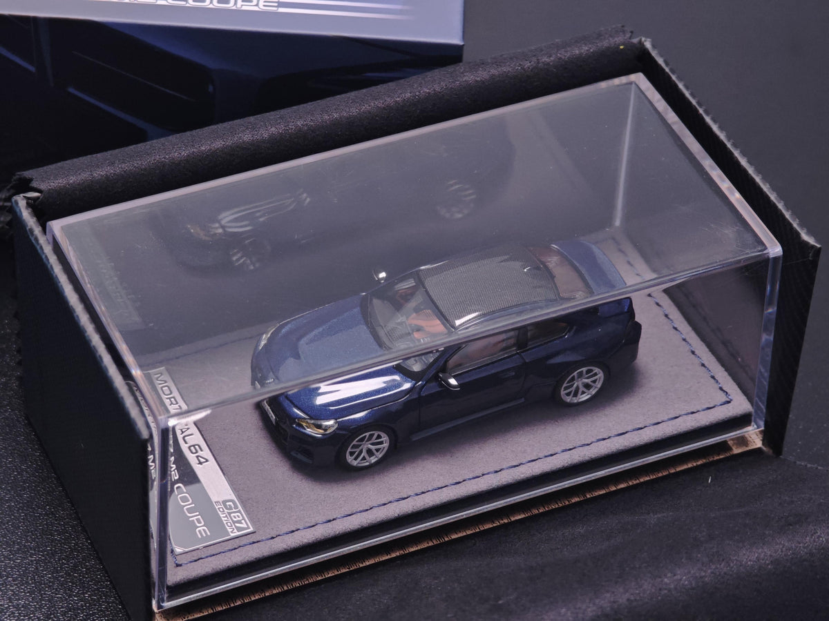 MORTAL64 1/64 BMW G87 M2 Coupe Tanzanite Blue