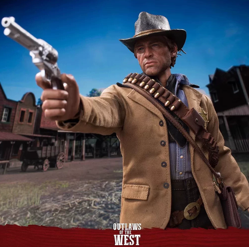 LimToys 1/6 Red Dead Outlaw Arthur Morgan 3 Head Sculpts