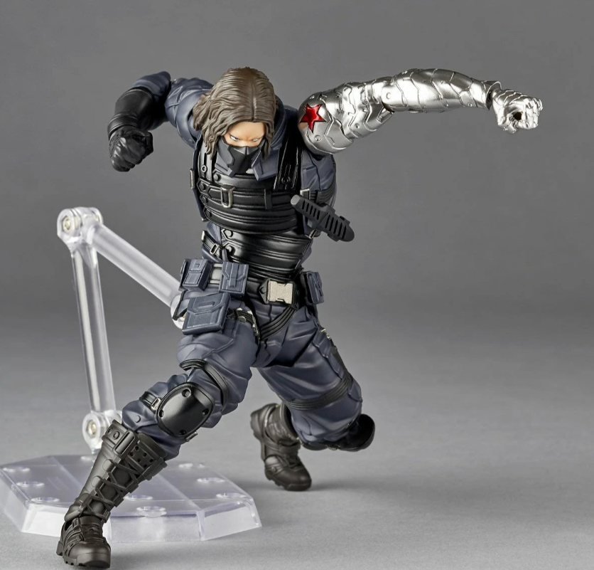 Kaiyodo Revoltech Amazing Yamaguchi Winter Soldier Action Figure
