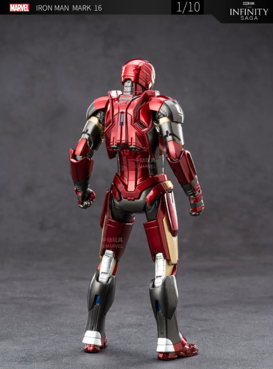 ZD Toys 1/10 Scale Iron Man Mark 16 Nightclub Action Figure