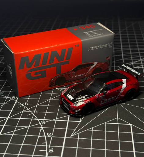 MINI GT 1/64 LB WORKS Nissan GT-R R35