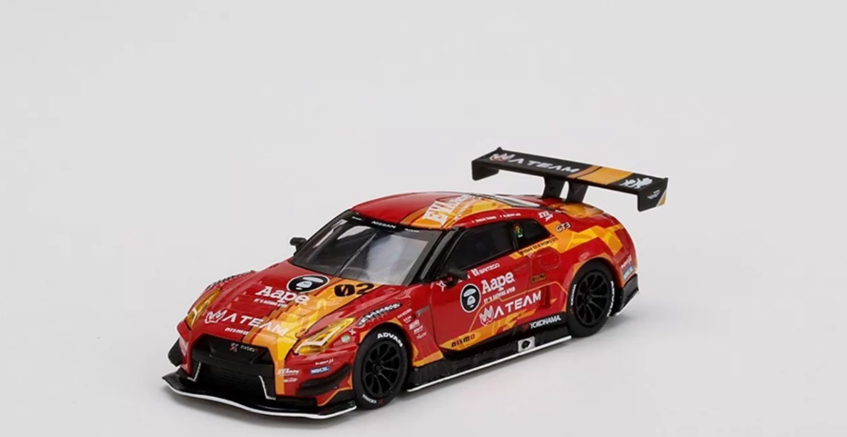MINI GT 128 EVA Racing x Aape Nissan GT-R R35 Unit-02
