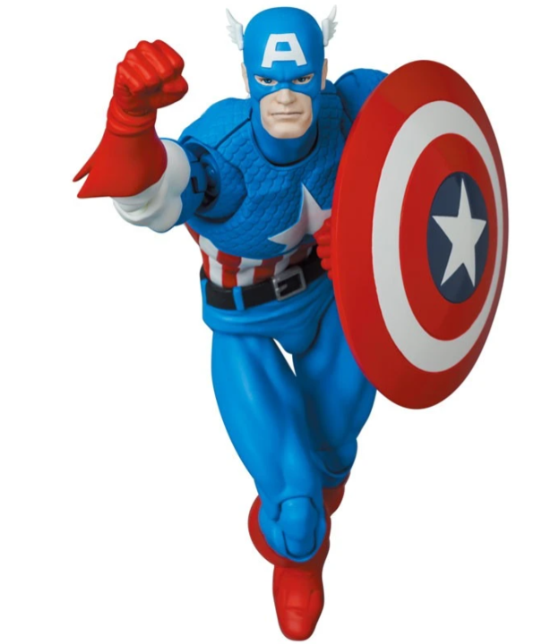 MAFEX No. 217 Captain America Comic Version Action Figure