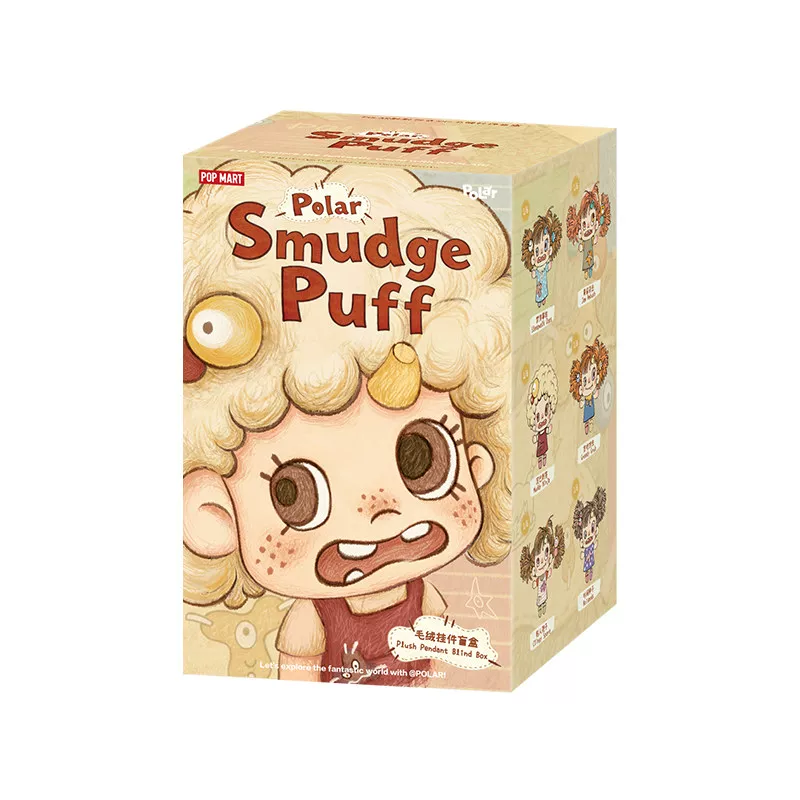 POP MART POLAR Smudge Puff Series Plush Pendant Blind Box