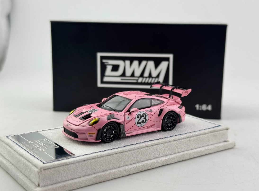 DWM 1/64 Porsche 911 GT3 RS Pink Pig Limited 499