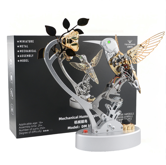 TECHING Mechanical Hummingbird 3D Metal Assembly Model