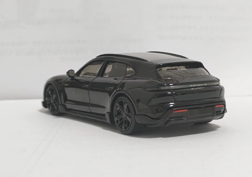 Hot Wheels 1:43 Porsche Taycan Turbo S Cross Turismo Black Diecast Model