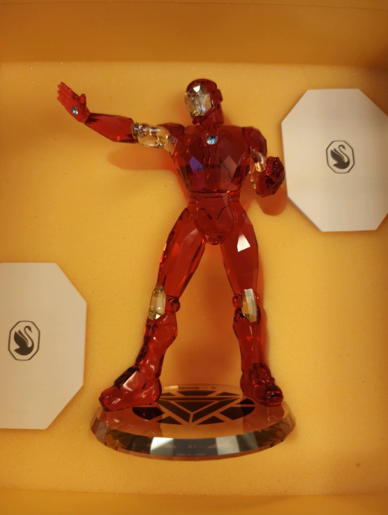 Swarovski Marvel Iron Man Crystal Figurine 5649305 Collectible