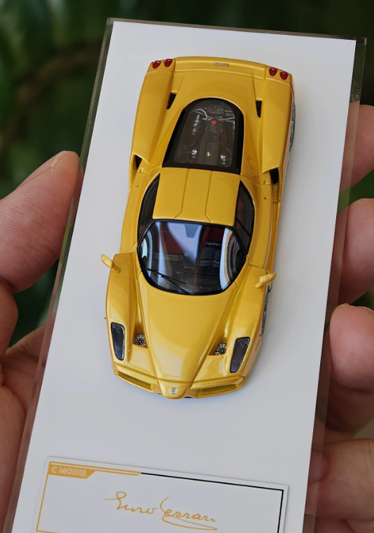 DMH 1/64 Ferrari Enzo Metallic Yellow