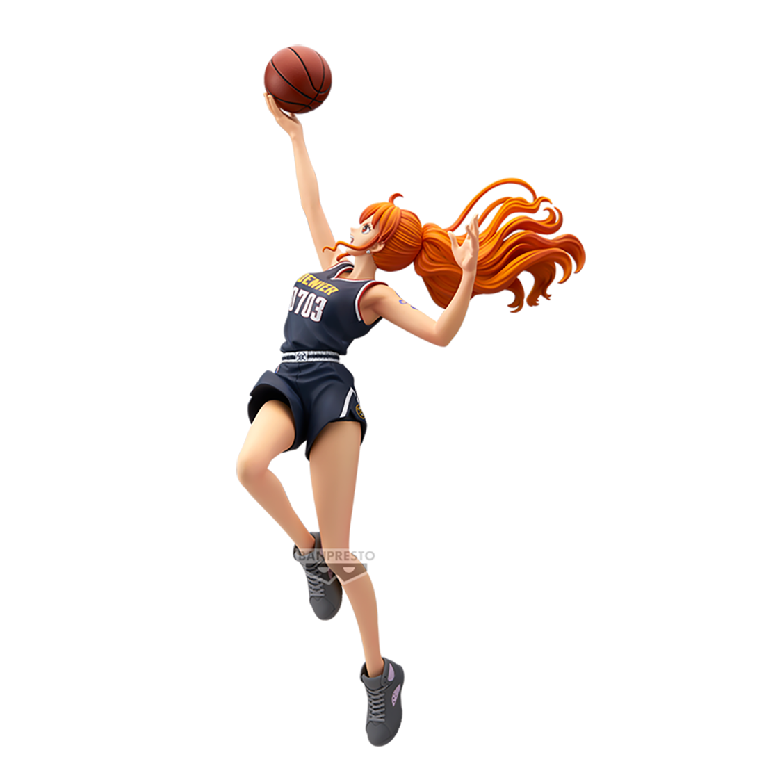Bandai One Piece x NBA Nami Denver Nuggets MSB Figure Preorder
