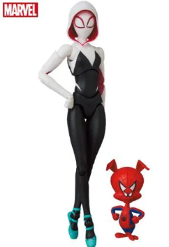 MAFEX No.134 Spider-Man Into the Spider-Verse Spider-Gwen & Spider-Ham