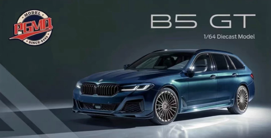 PGMD 1/64 BMW Alpina B5 GT Arctic Race Blue Foshan APA