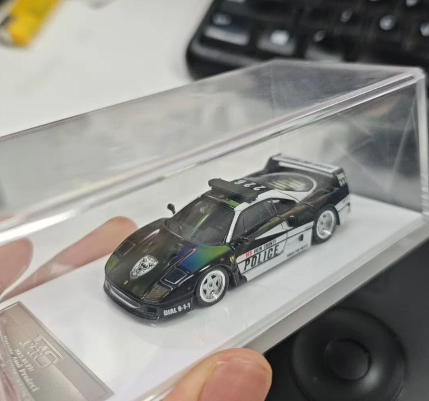 M64X 1/64 Ferrari F40 RCPD Police NFS Rivals Limited 299