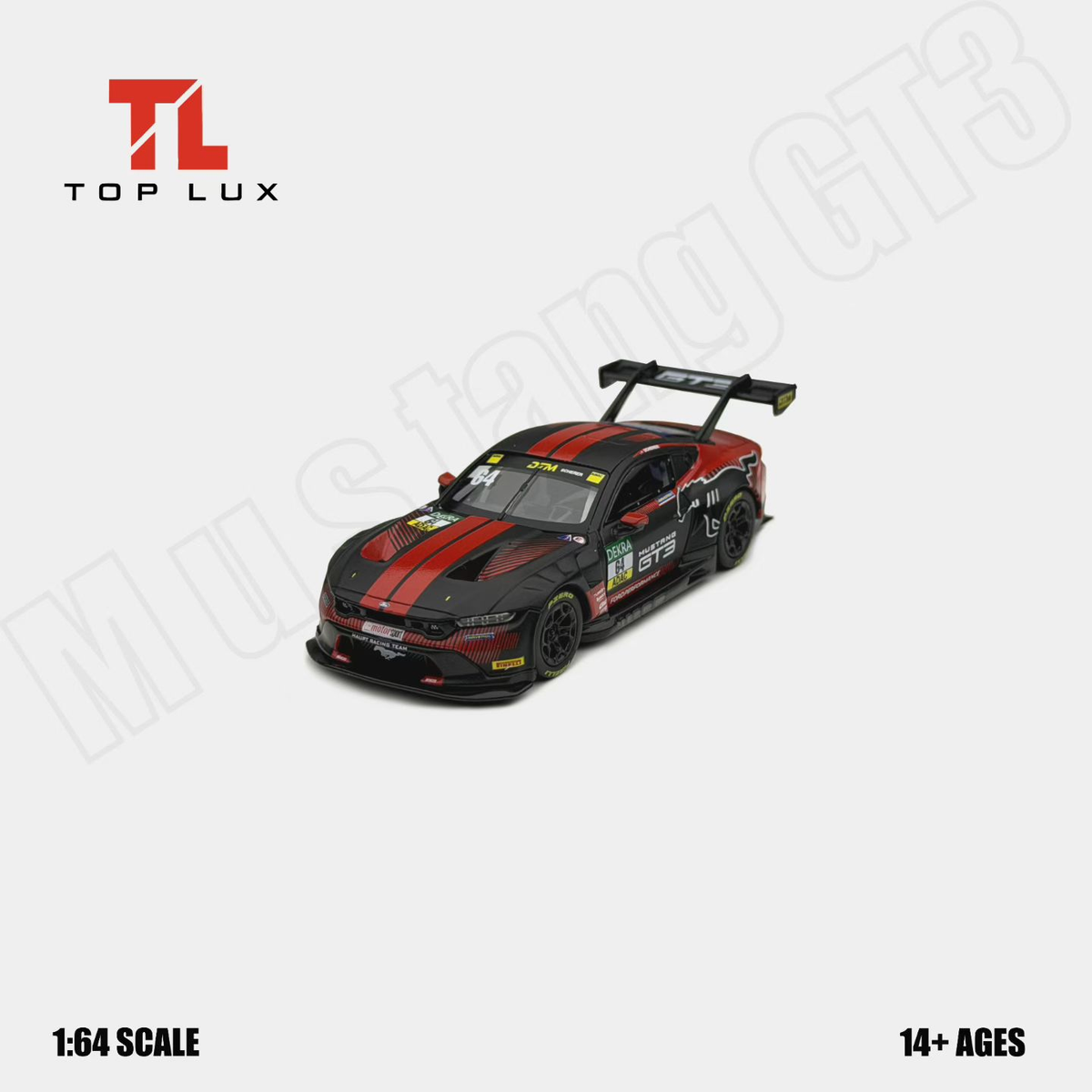 Top Lux TL 1/64 福特 野马 Mustang GT3