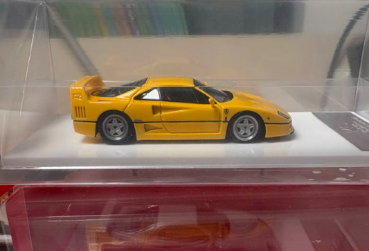 1/64 DMH Ferrari F40 First Edition Yellow Resin Model