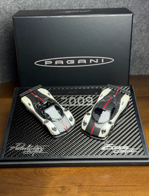 Peako 1/43 Pagani Zonda Cinque Twin Car Set Limited 80