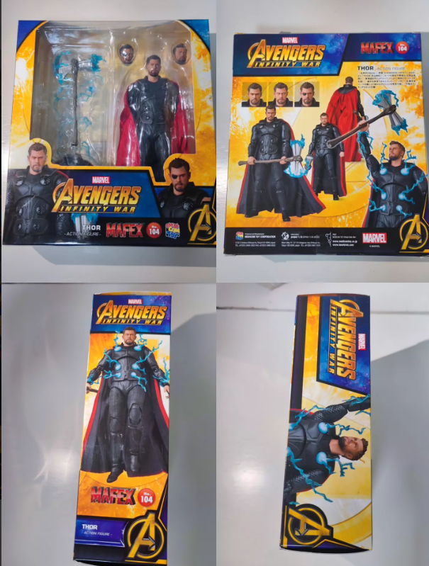 MAFEX No.104 Avengers Infinity War Thor Action Figure