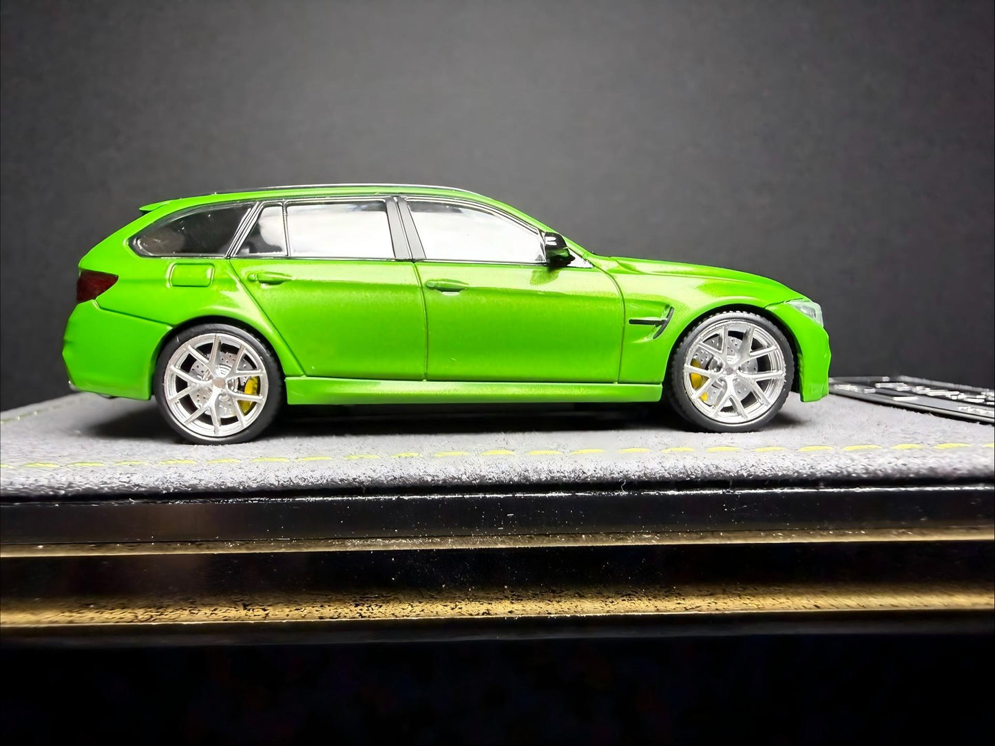 Mortal 1:64 BMW F81 M3 Touring Wagon Java Green Diecast Model