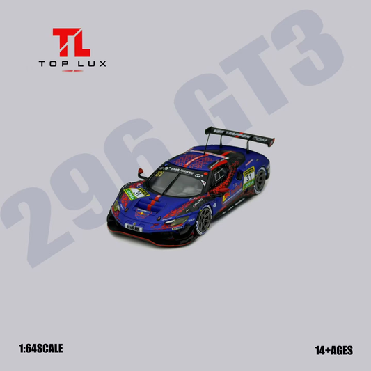 Top Lux 1/64 Ferrari 296 GT3 Verstappen Nurburgring 2025 Preorder