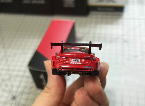 The Chosen One 1/64 BMW M4 GT3 ADVAN Black/Red Alloy Model